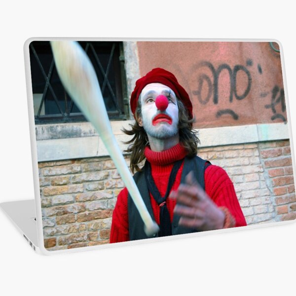 Venetian Juggler Laptop Skin