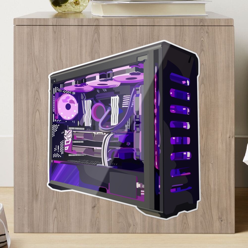 Gaming PC Sticker by BLUEiceberg