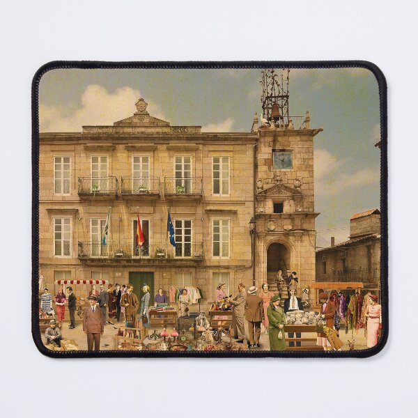 Item preview, Market day in the Plaza Mayor of Ribadavia (Ourense) designed and sold by PrivateVices.