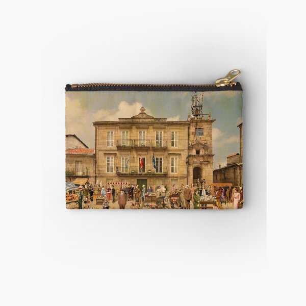 Item preview, Market day in the Plaza Mayor of Ribadavia (Ourense) designed and sold by PrivateVices.