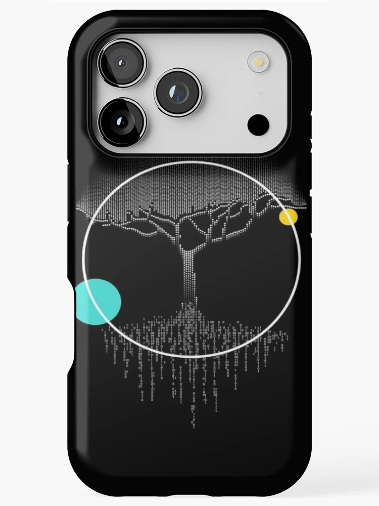 Thumbnail 1 of 4, iPhone Case, Computer Binary Tree Computer designed and sold by MooonTees.