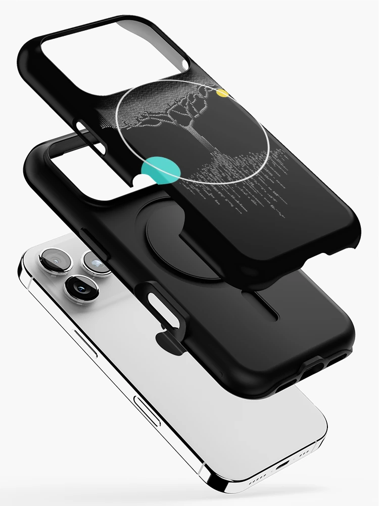 Thumbnail 2 of 4, iPhone Case, Computer Binary Tree Computer designed and sold by MooonTees.