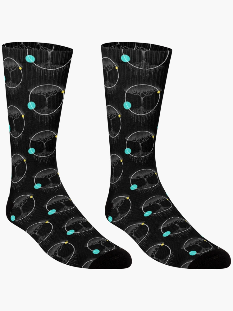 Thumbnail 3 of 5, Socks, Computer Binary Tree Computer designed and sold by MooonTees.