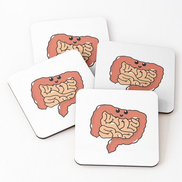 Item preview, Cute Smiling Intestines designed and sold by Katherine Winner.