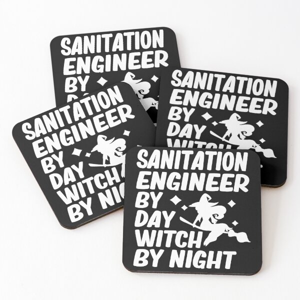 Item preview, Sanitation Engineer By Day Witch By Night sanitation Engineer Halloween Women Gift designed and sold by alaechamlal.