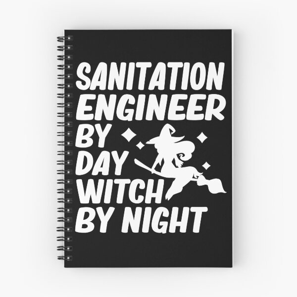 Item preview, Sanitation Engineer By Day Witch By Night sanitation Engineer Halloween Women Gift designed and sold by alaechamlal.