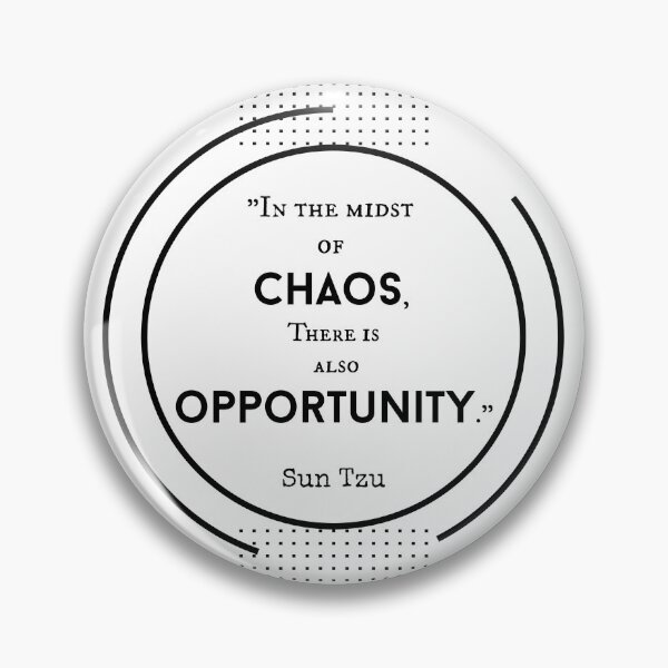 Item preview, Sun Tzu Quotes | The Art of War | Chaos Quote designed and sold by StoicStreet.