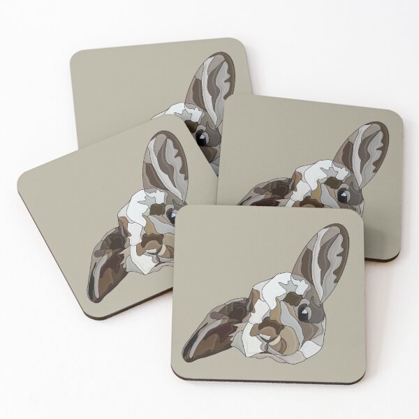 Item preview, Mosaic Bunny designed and sold by Hallamalla.