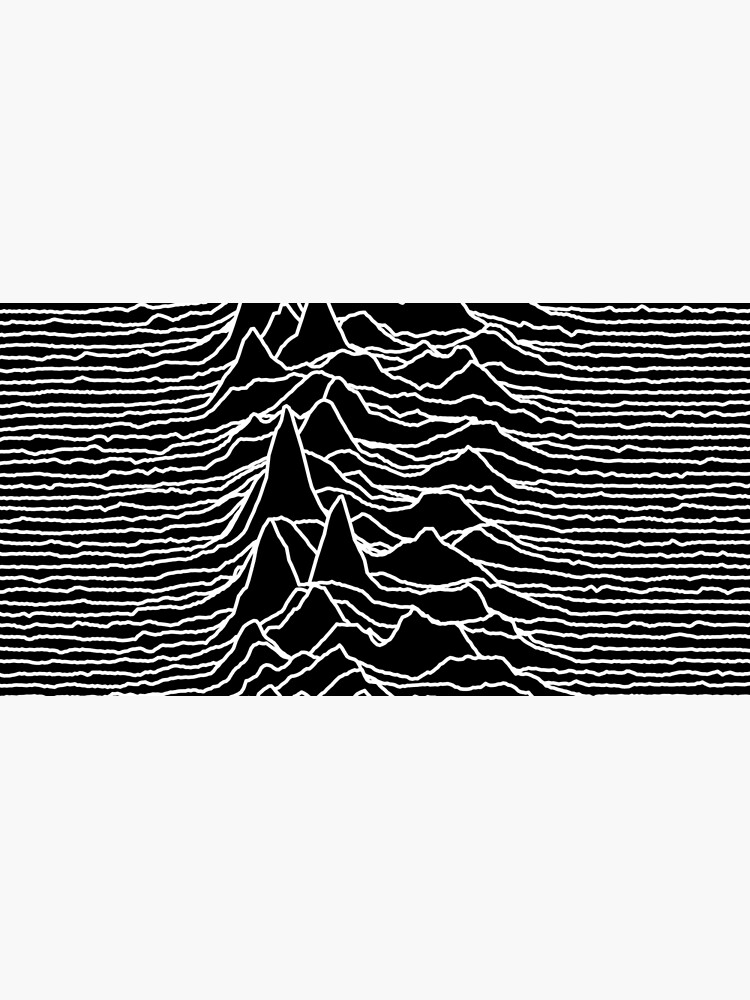 Thumbnail 5 of 5, Mouse Pad, Unknown Pleasures [J01]   designed and sold by hein77.