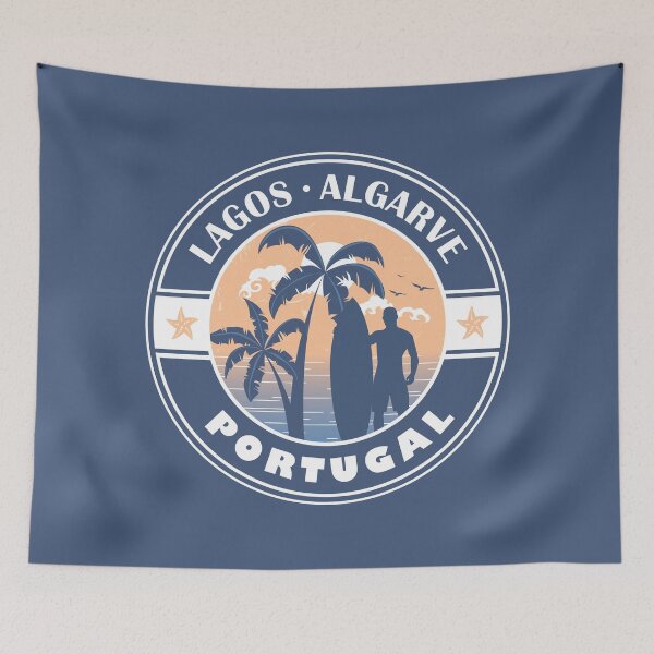 Item preview, Lagos Algarve Portugal Summer Surf Design designed and sold by CynthiaGraphics.