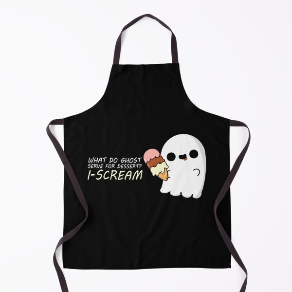 Item preview, Cute Cartoon Ghost|| Ice Cream || Kawaii Halloween designed and sold by cookingwithten.
