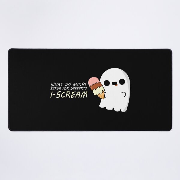 Item preview, Cute Cartoon Ghost|| Ice Cream || Kawaii Halloween designed and sold by cookingwithten.