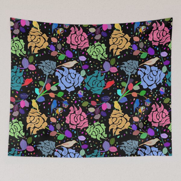 Item preview, Floral patterns designed and sold by cutecrazytshirt.