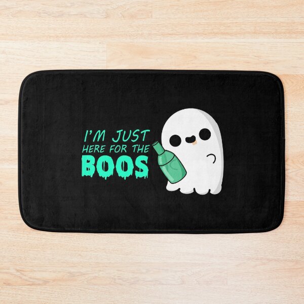 Item preview, Cute Cartoon Ghost|| I'm Just Here for the Boos || Kawaii Halloween designed and sold by cookingwithten.
