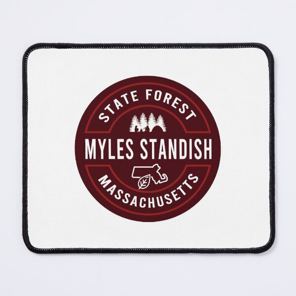 Item preview, Myles Standish State Forest Adventure Logo designed and sold by VanyaKar.