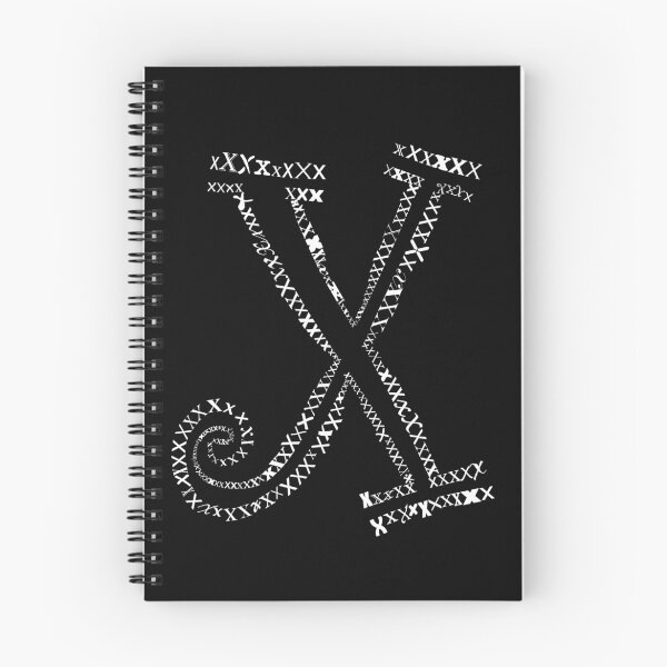 Item preview, Typographic X Letter designed and sold by adiosmillet.