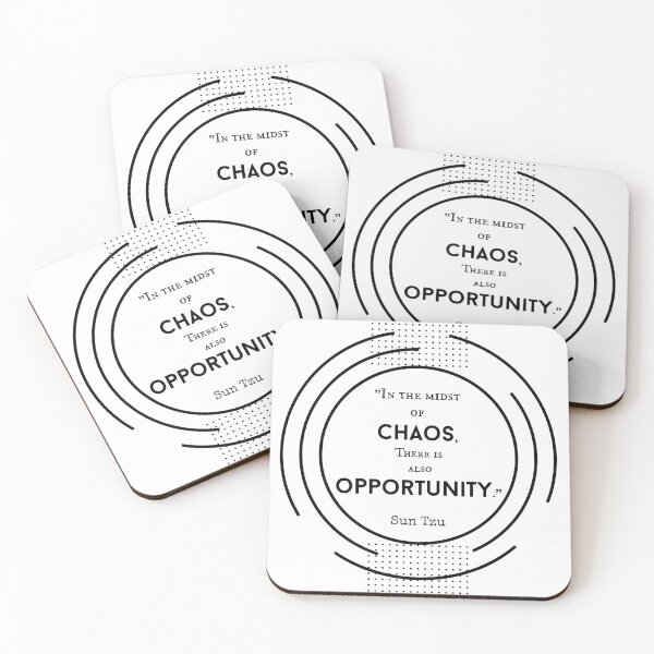 Item preview, Sun Tzu Quotes | The Art of War | Chaos Quote designed and sold by StoicStreet.