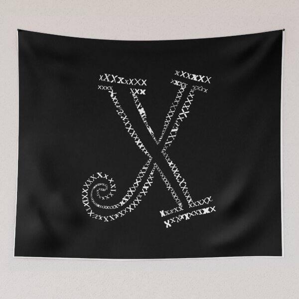 Item preview, Typographic X Letter designed and sold by adiosmillet.