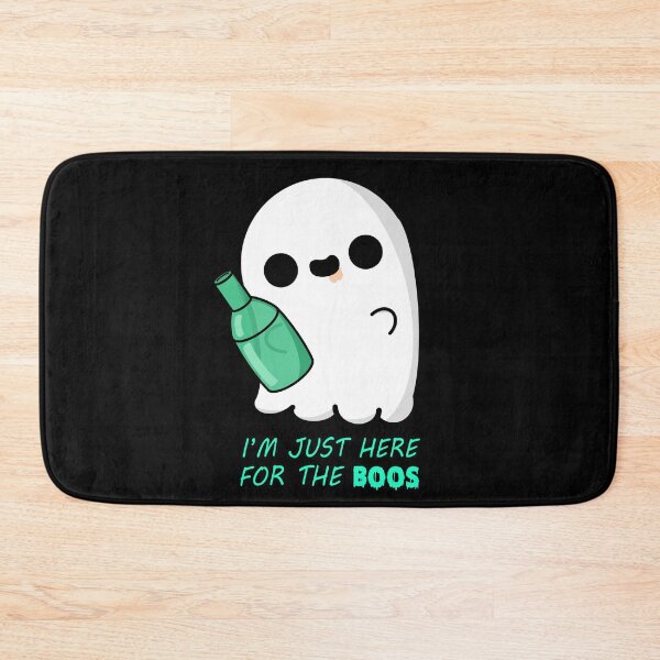 Item preview, Cute Cartoon Ghost|| I'm Just Here for the Boos || Kawaii Halloween designed and sold by cookingwithten.