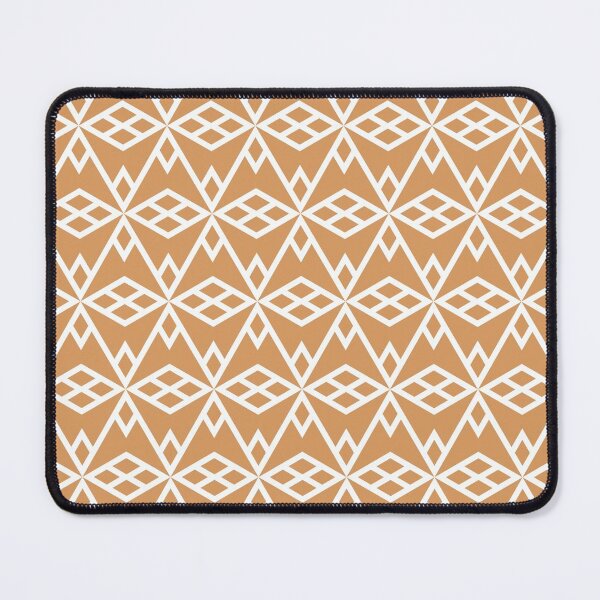 Item preview, Orange and White Diamond Line Shape Pattern Coordinates w/ Sherwin Williams 2022 Popular Color Bakelite Gold SW 6368 - Colour Trends designed and sold by ColorOfTheYears.