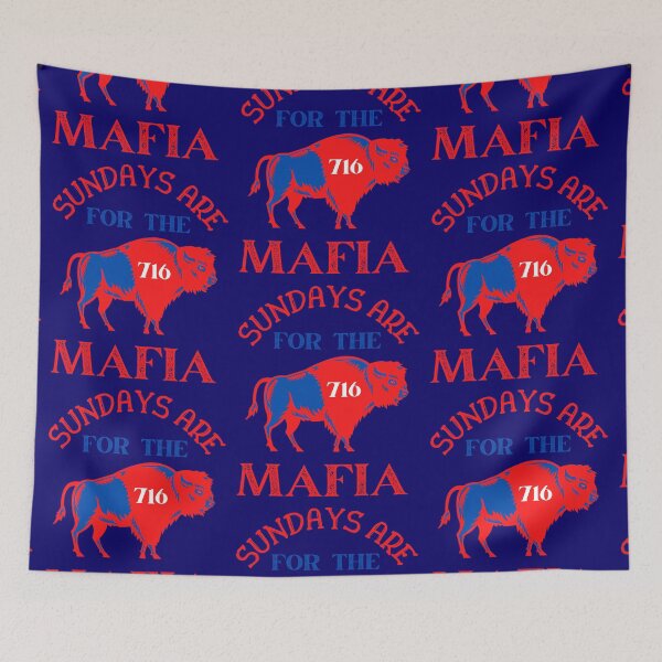 Item preview, Sundays Are For The Mafia designed and sold by WoodburyLake.