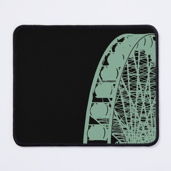 Item preview, Ferris Wheel Amusement Park - Line Art designed and sold by mitevisuals.