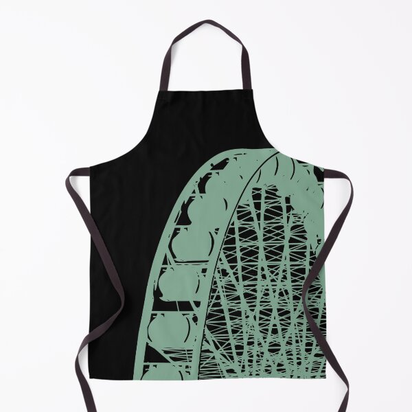 Item preview, Ferris Wheel Amusement Park - Line Art designed and sold by mitevisuals.