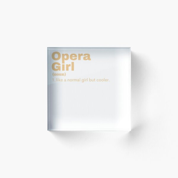 Artikelvorschau, Opera  Girl - Opera  entworfen und verkauft von ThePsyHub.