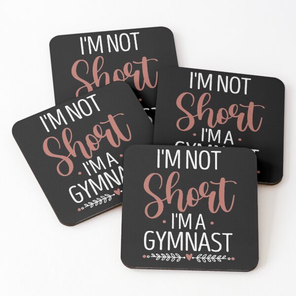 Item preview, I'm Not Short I'm A Gymnast Funny Gymnastics Saying Girls Gift Idea / Christmas Gifts designed and sold by Chamssou.