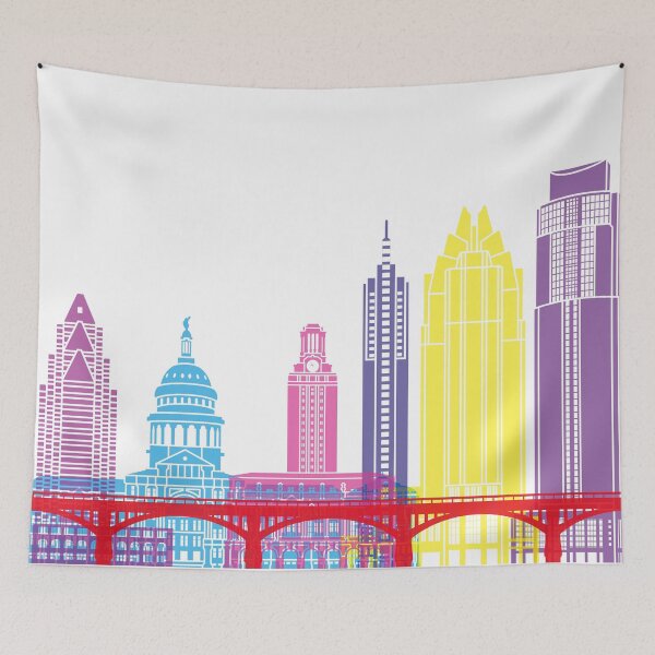 Item preview, Austin skyline pop designed and sold by paulrommer.