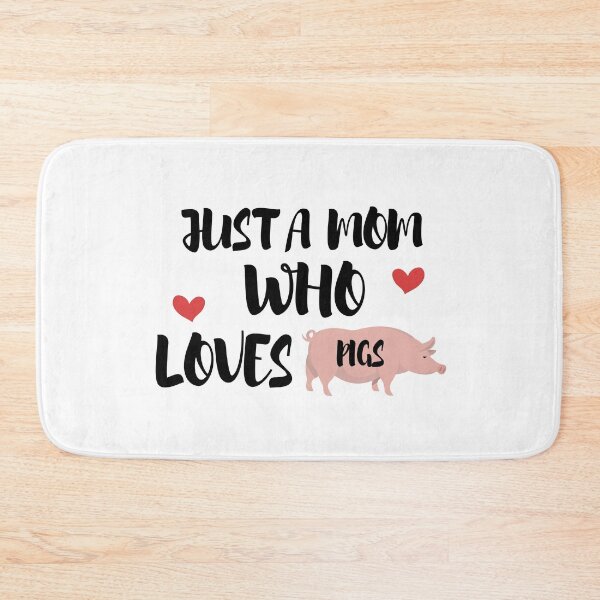 Item preview, Just A Mom Who Loves Pigs designed and sold by imaneless.
