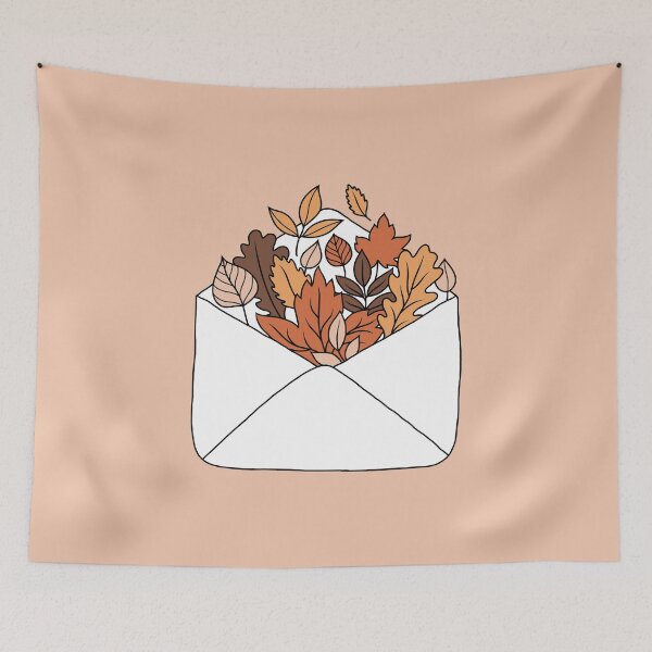 Item preview, Envelope with fallen leaves, autumn designed and sold by Cat Print.