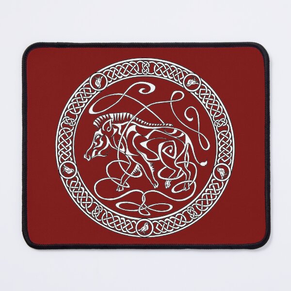 Item preview, Celtic knotwork boar - bare bones designed and sold by AnyaPenfold.
