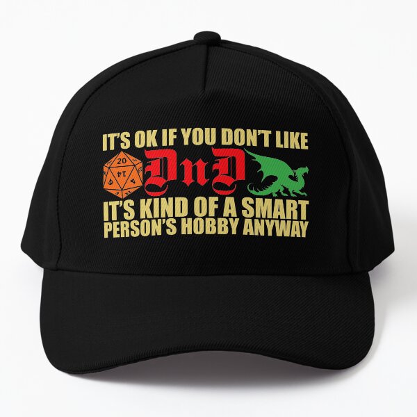 DnD Quote Baseball Cap