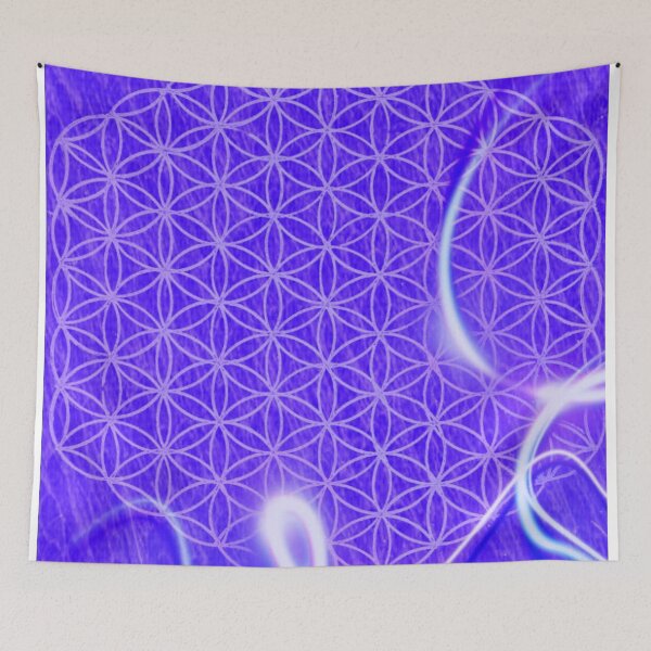 Item preview, Purple Flower Of Life. designed and sold by BuskinGalleries.