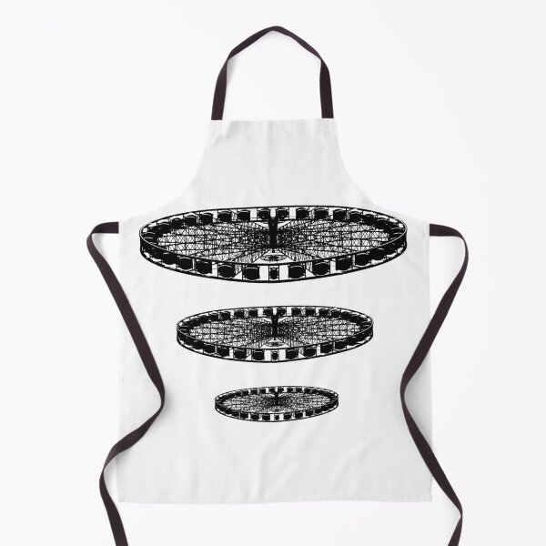 Item preview, Ferris Wheel Amusement Park x3 - Line Art designed and sold by mitevisuals.