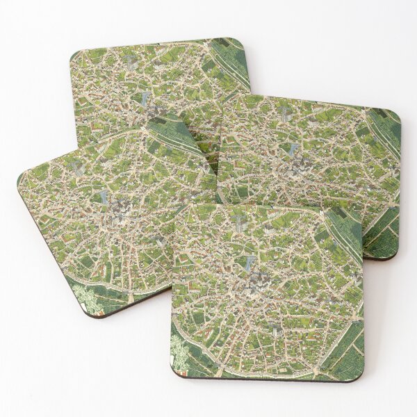 Item preview, 1956 Vintage Map of Soest, Germany designed and sold by Gin  Neko.