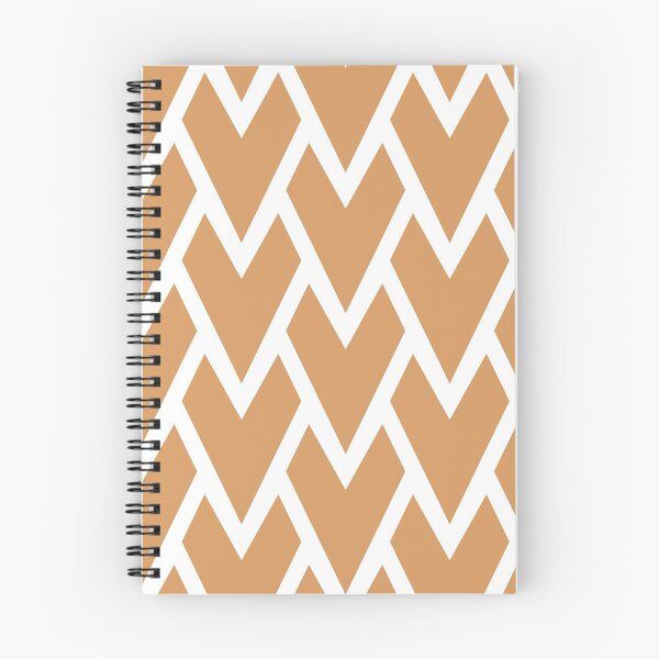 Item preview, Orange and White Tessellation Line Pattern 17 Coordinates w/ Sherwin Williams 2022 Popular Color Bakelite Gold SW 6368 - Colour Trends designed and sold by ColorOfTheYears.