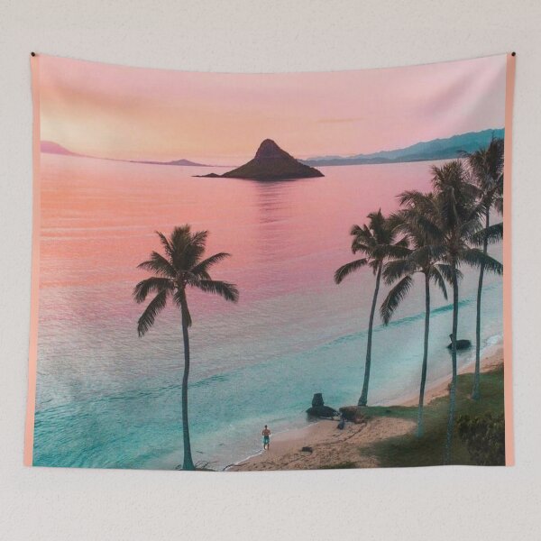 Item preview, Beach With Beautiful Palm Trees designed and sold by JaimyE.