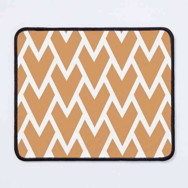 Item preview, Orange and White Tessellation Line Pattern 17 Coordinates w/ Sherwin Williams 2022 Popular Color Bakelite Gold SW 6368 - Colour Trends designed and sold by ColorOfTheYears.