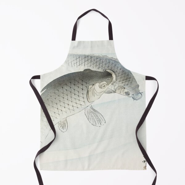 Artikelvorschau, Japanische Kunst Zwei Karpfenfische (1900 - 1910) von Ohara Koson entworfen und verkauft von Designedbysm.