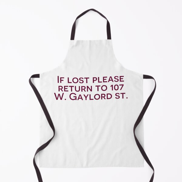 Item preview, If lost please retun to 107 W. Gaylord St. designed and sold by olivialaprise.