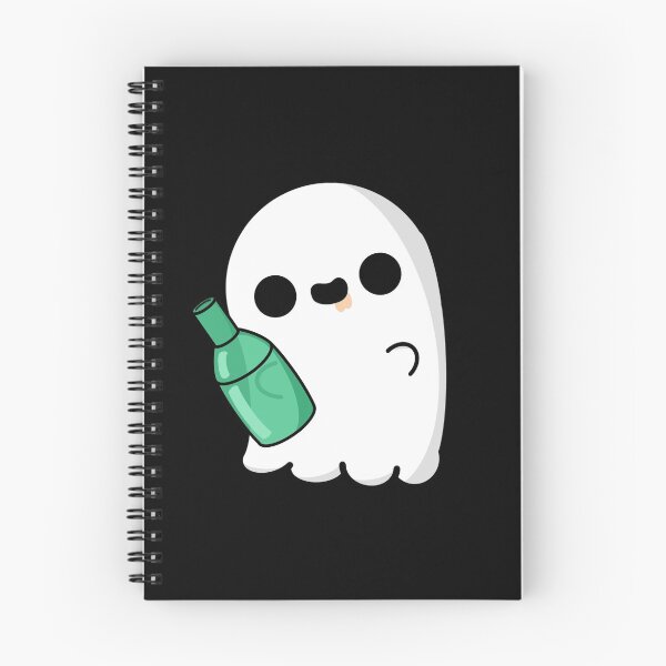 Item preview, Cute Cartoon Ghost || Kawaii Halloween designed and sold by cookingwithten.