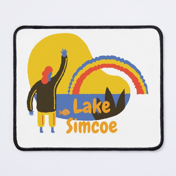 Item preview, Fishing On Lake Simcoe-Lake Simcoe in southern Ontario Canada designed and sold by Red-ElYoubi.