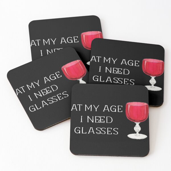 Item preview, At My Age I Need Glasses designed and sold by BOSHIRT.