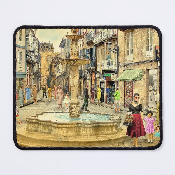 Item preview,  Mid-afternoon in Ourense (Praza do Ferro), 1969 designed and sold by PrivateVices.