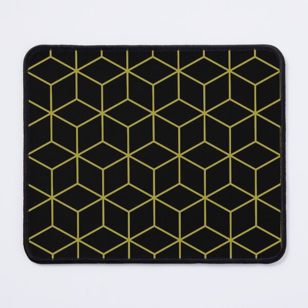 Item preview, Cubes Pattern Black and Gold designed and sold by NataliePaskell.