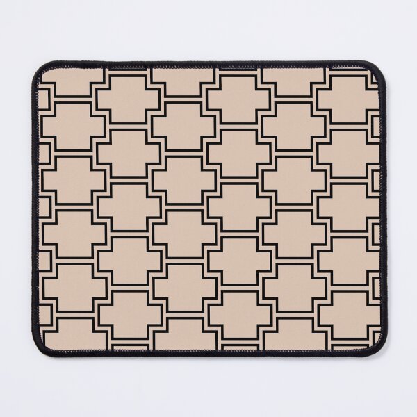 Item preview, Tan and Black Tessellation Line Pattern 2 Coordinates w/ Sherwin Williams 2022 Popular Color Beige SW 2859 - Colour Trends designed and sold by ColorOfTheYears.