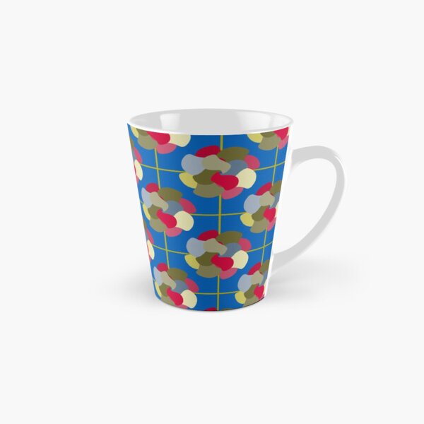  geometry  abstraction doodles lines  flowers Tall Mug