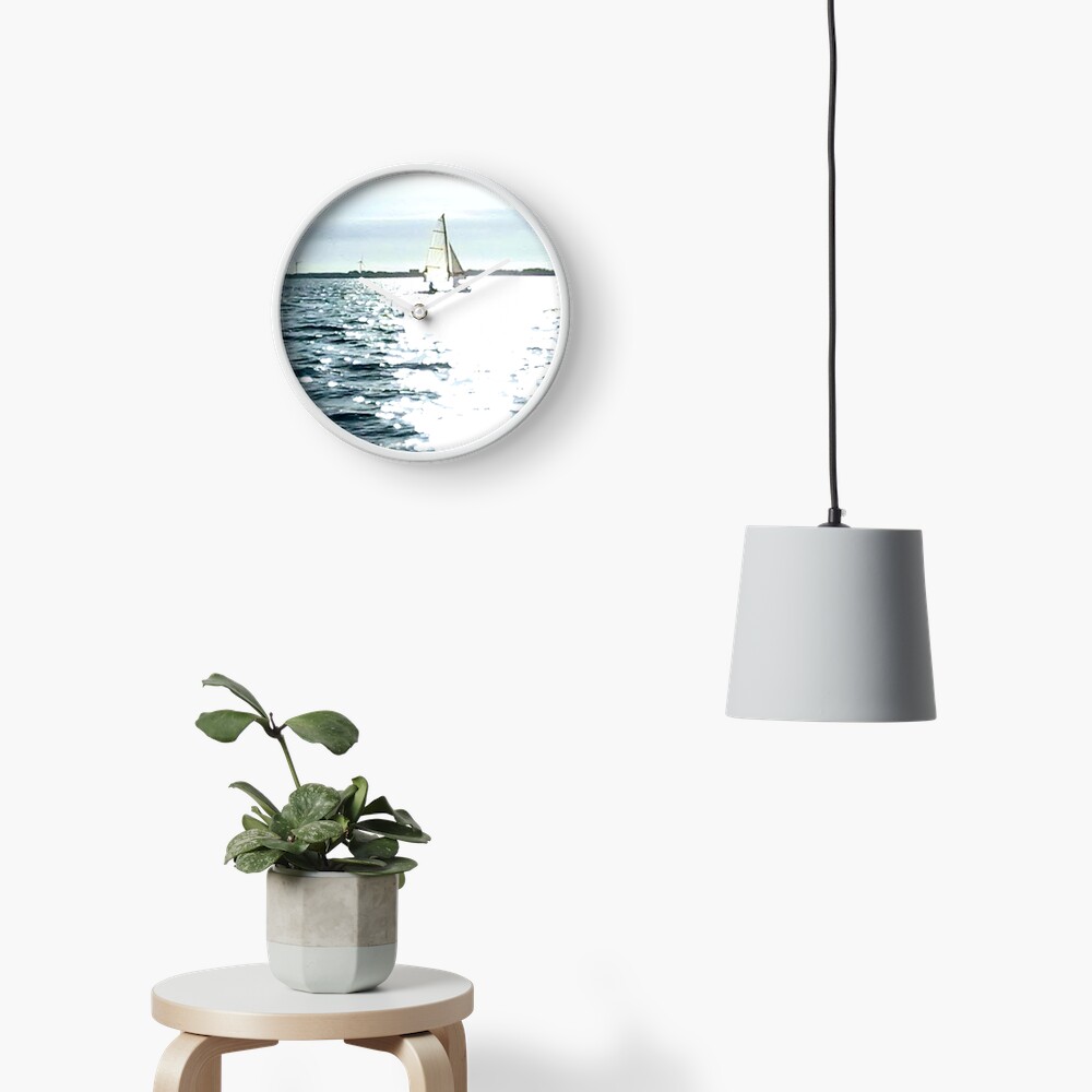 Summer Sun on the Water Clock